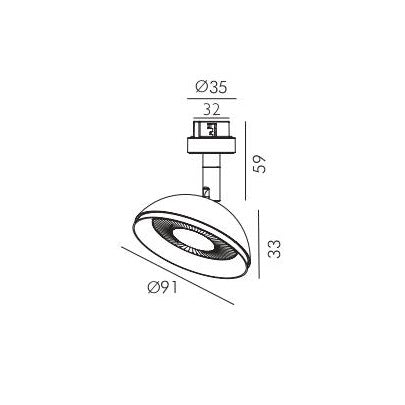 Track Light ROCCA-09 — track light, technical lighting by RODESIGNE
