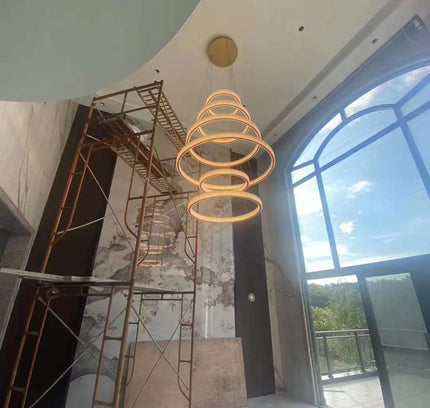 Chandelier PAREN — designer chandelier, custom lighting by RODESIGNE