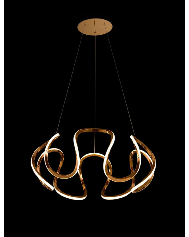 Chandelier NESTER — designer chandelier, custom lighting by RODESIGNE