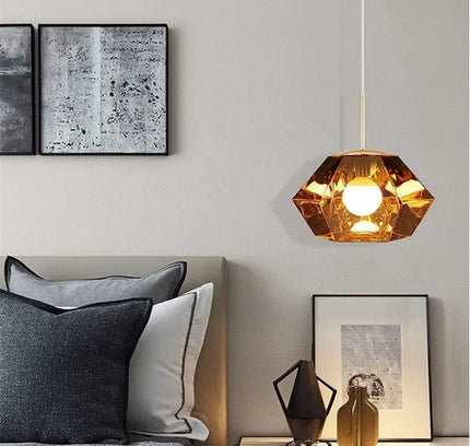 Pendant Light CUT HORT — modern pendant light, custom designer lighting by RODESIGNE