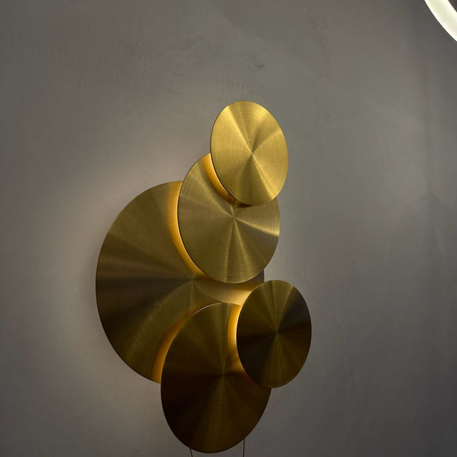Wall lamp (Sconce) INDIGO by Rodesigne — brass wall sconce lamp, designer lighting by RODESIGNE