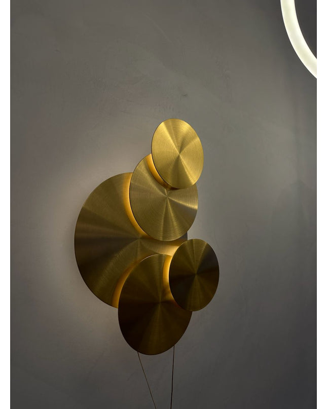 Wall lamp (Sconce) INDIGO by Rodesigne — brass wall sconce lamp, designer lighting by RODESIGNE