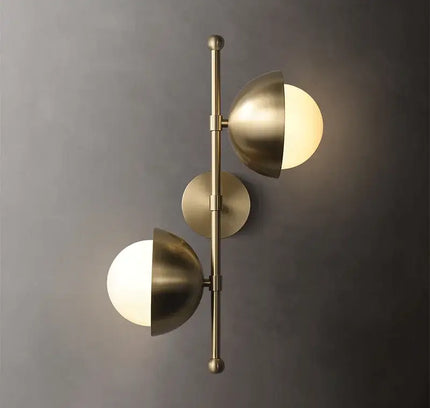 Wall lamp (Sconce) WHEATON by Rodesigne — brass wall sconce lamp, designer lighting by RODESIGNE