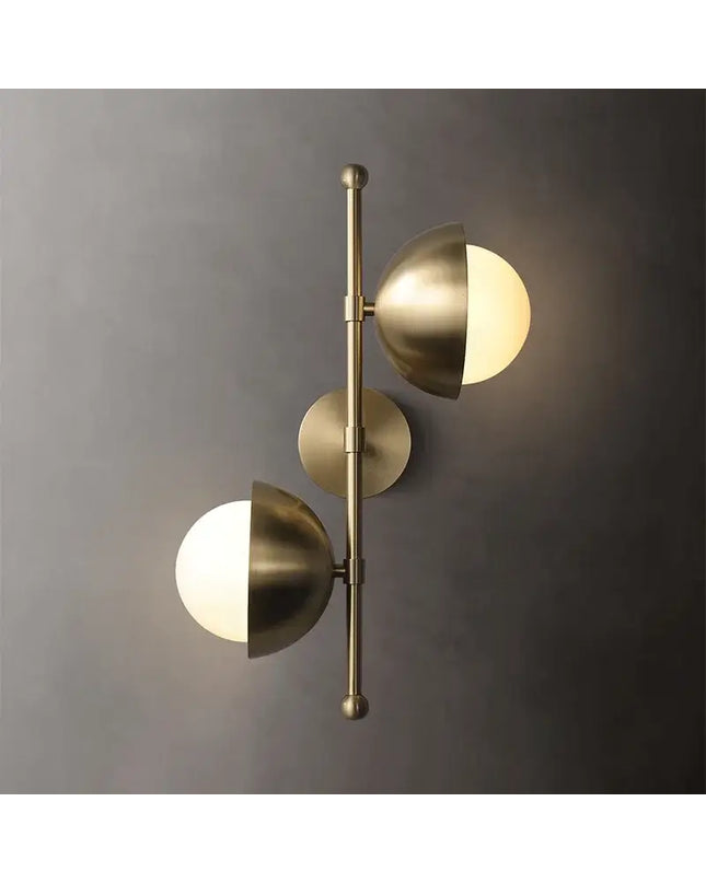 Wall lamp (Sconce) WHEATON by Rodesigne — brass wall sconce lamp, designer lighting by RODESIGNE