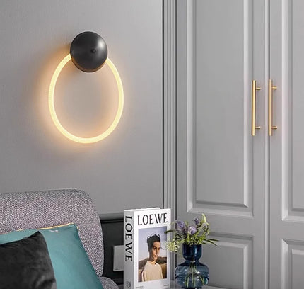 Wall Sconce ENIGIMA ANELL — brass wall sconce lamp, designer lighting by RODESIGNE