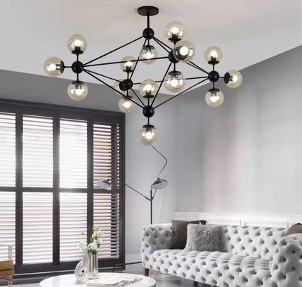 Chandelier VERSOL — designer chandelier, custom lighting by RODESIGNE