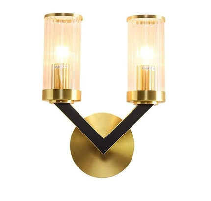 Wall Sconce JEREMY — brass wall sconce lamp, designer lighting by RODESIGNE