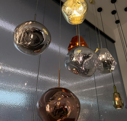 Pendant lamp IVREA by Rodesigne — glass modern pendant light, custom designer lighting by RODESIGNE