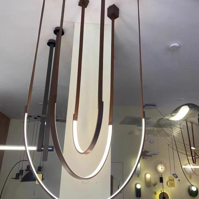 Chandelier U-SPECTRUM — designer chandelier, custom lighting by RODESIGNE