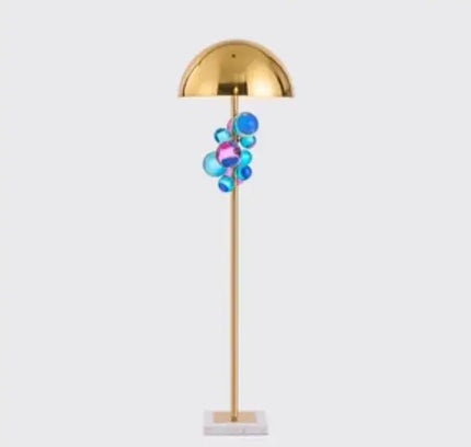 Floor lamp LOBO by Rodesigne — brass designer floor lamp by RODESIGNE