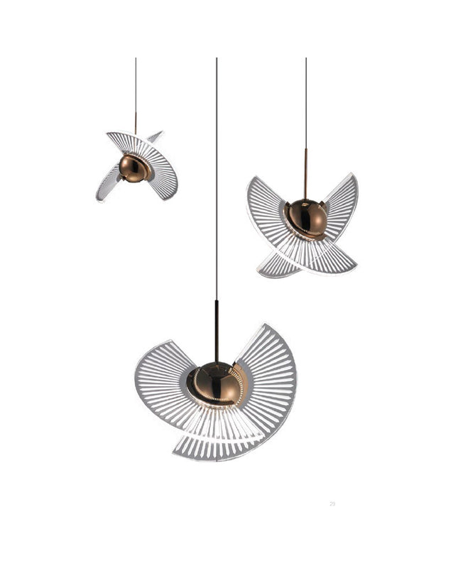 Pendant lamp NITCH by Rodesigne — brass modern pendant light, custom designer lighting by RODESIGNE