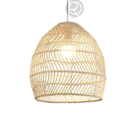 Pendant lamp PAILLE by Rodesigne