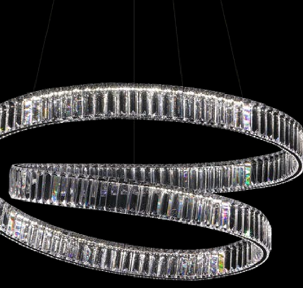 Chandelier MERTEON — designer chandelier, custom lighting by RODESIGNE