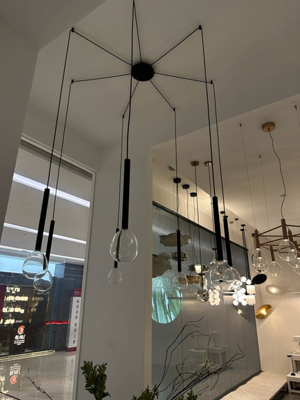 Chandelier GEORGINA — designer chandelier, custom lighting by RODESIGNE