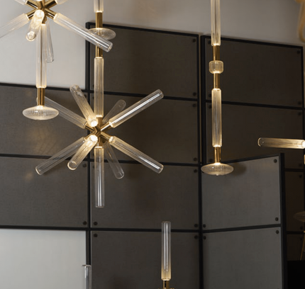 Chandelier KOLLETT — designer chandelier, custom lighting by RODESIGNE