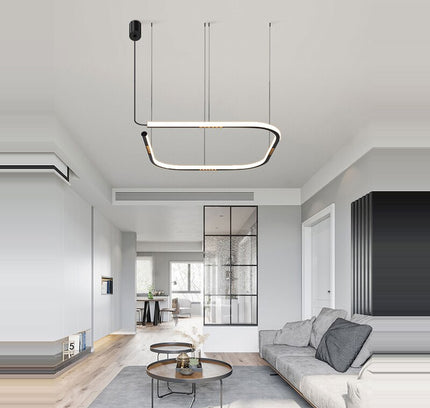 Chandelier TEC RECT by Rodesigne