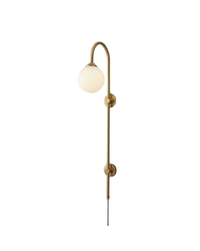 Wall Sconce MODERN SIMPLICITY — brass wall sconce lamp, designer lighting by RODESIGNE