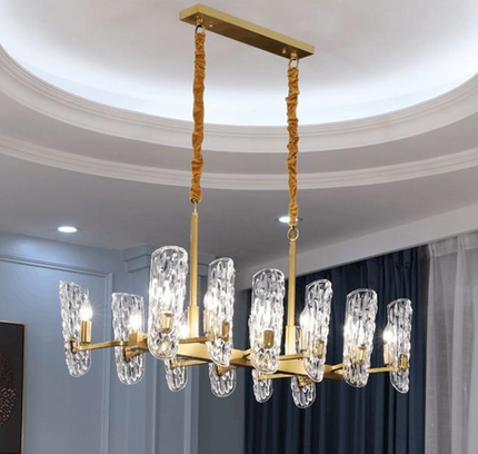Chandelier ALIGERO — designer chandelier, custom lighting by RODESIGNE