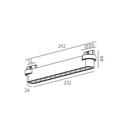 Recessed Light ROCCA-06 — recessed light, technical lighting by RODESIGNE
