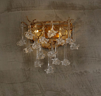Wall Sconce VIAMARA — brass wall sconce lamp, designer lighting by RODESIGNE
