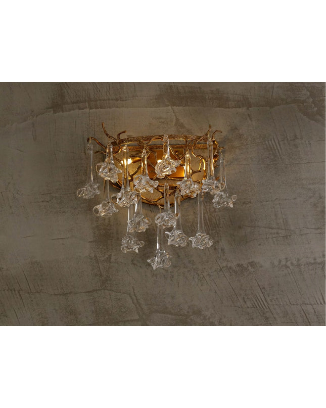 Wall Sconce VIAMARA — brass wall sconce lamp, designer lighting by RODESIGNE