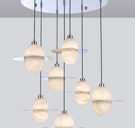 Chandelier ARROYO — designer chandelier, custom lighting by RODESIGNE