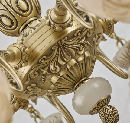 Chandelier DILVIN — designer chandelier, custom lighting by RODESIGNE