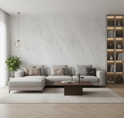 Wall Panel TRAVERTINE OCEANIC — decorative acoustic wall panel, sound absorption by RODESIGNE
