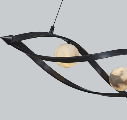 Chandelier XIOM — designer chandelier, custom lighting by RODESIGNE