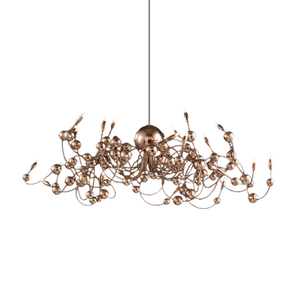 Chandelier PEDRA — designer chandelier, custom lighting by RODESIGNE