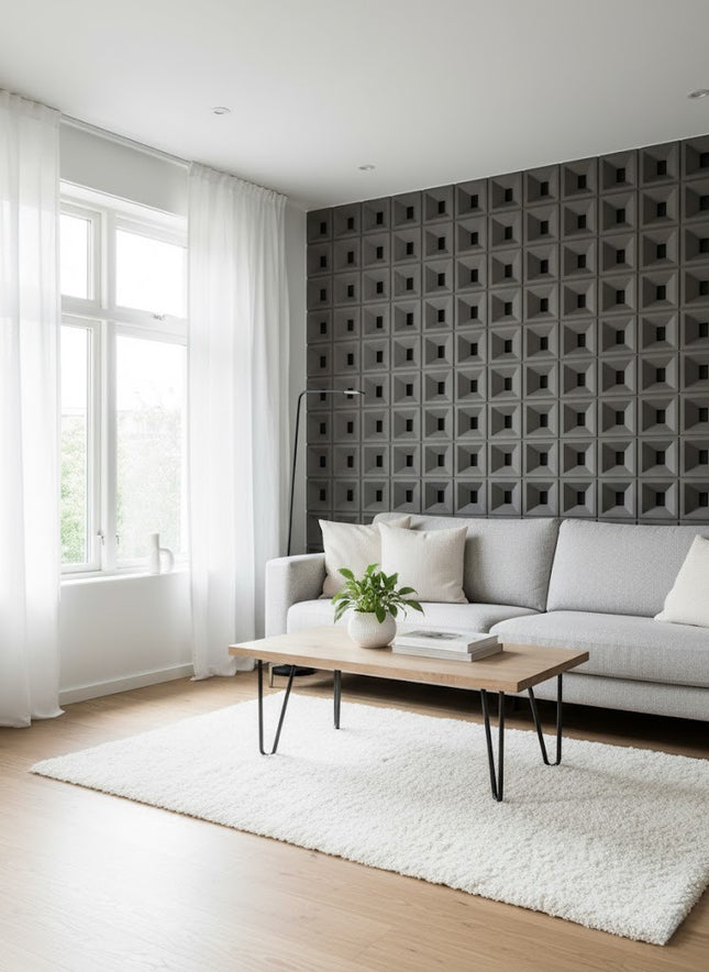 Panel NINE-HOUSE LATTICE