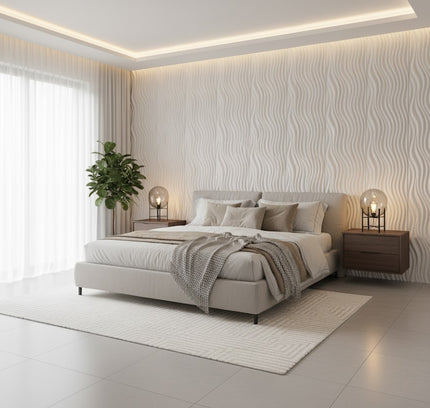 Panel FREE WIND — decorative acoustic wall panel, sound absorption by RODESIGNE