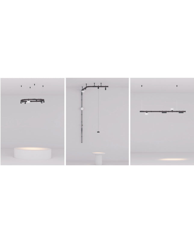Wall Mount Component MOBIUS — track lighting accessory, technical lighting by RODESIGNE