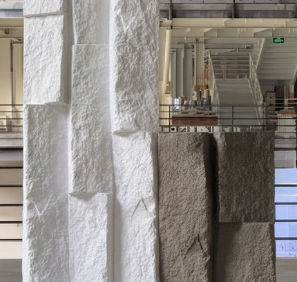 Panel STONE COLUMN — decorative acoustic wall panel, sound absorption by RODESIGNE
