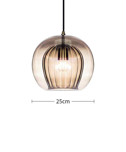 Pendant Light PLEATED CRYSTAL by Romatti
