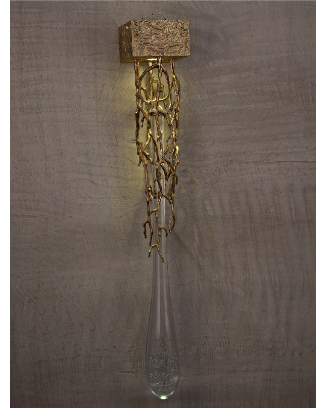 Wall Sconce PAKRES — brass wall sconce lamp, designer lighting by RODESIGNE