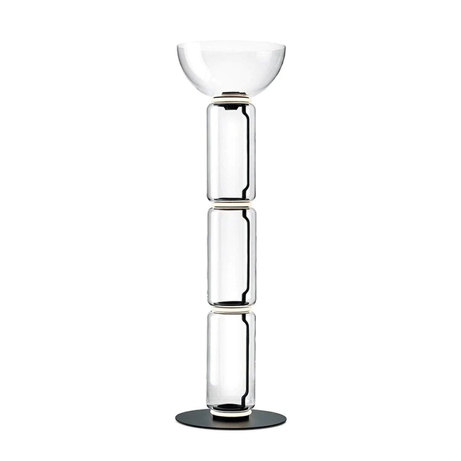 Floor lamp KRUKKE by Rodesigne — glass designer floor lamp by RODESIGNE