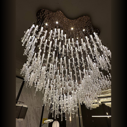 Chandelier ASOLUR — designer chandelier, custom lighting by RODESIGNE