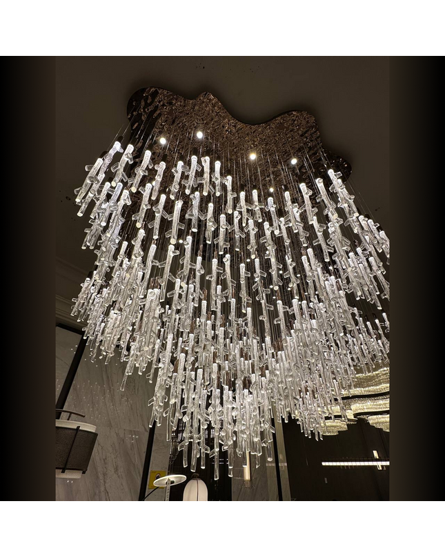 Chandelier ASOLUR — designer chandelier, custom lighting by RODESIGNE