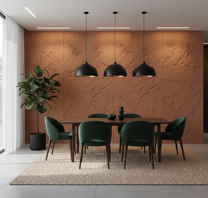 Panel FLAME STONE — decorative acoustic wall panel, sound absorption by RODESIGNE