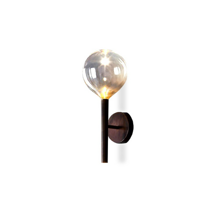 Wall Sconce GEORGINA — brass wall sconce lamp, designer lighting by RODESIGNE