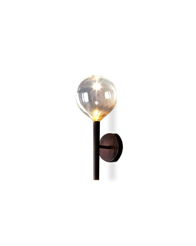 Wall Sconce GEORGINA — brass wall sconce lamp, designer lighting by RODESIGNE