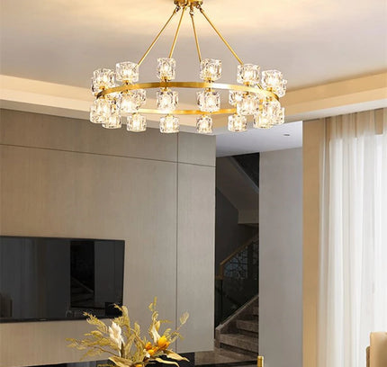 Chandelier BRAVOLLY — designer chandelier, custom lighting by RODESIGNE