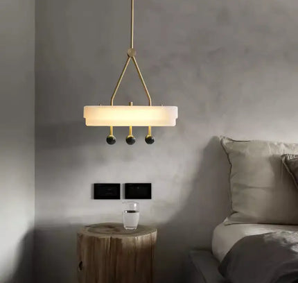 Pendant lamp PALMERO by Rodesigne — brass modern pendant light, custom designer lighting by RODESIGNE