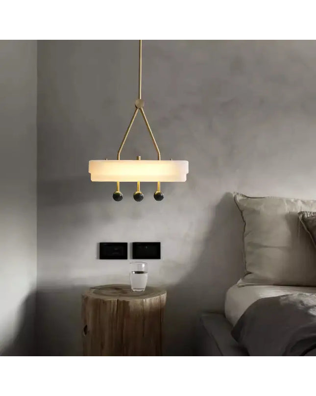 Pendant lamp PALMERO by Rodesigne — brass modern pendant light, custom designer lighting by RODESIGNE