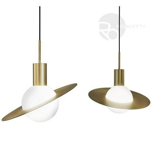 Pendant Light Saturne — modern pendant light, custom designer lighting by RODESIGNE