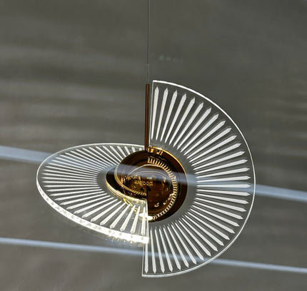 Pendant lamp NITCH by Rodesigne — brass modern pendant light, custom designer lighting by RODESIGNE