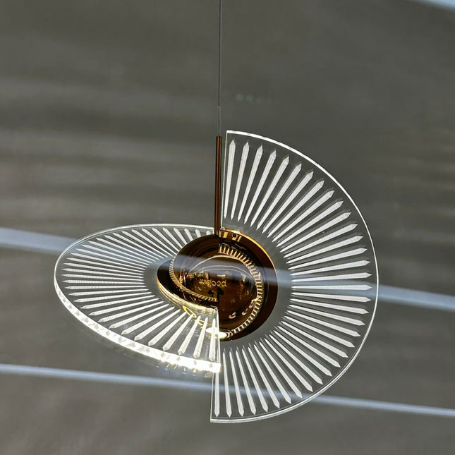 Pendant lamp NITCH by Rodesigne — brass modern pendant light, custom designer lighting by RODESIGNE
