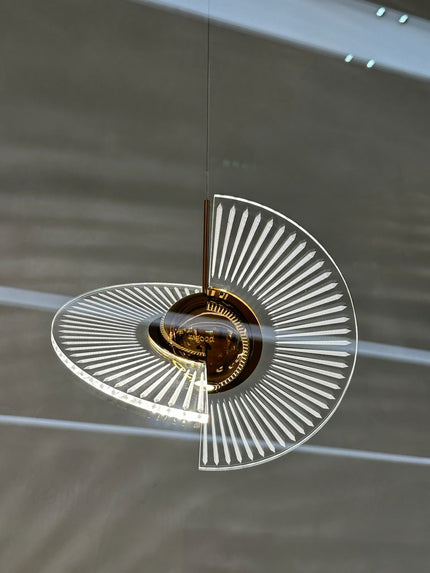 Pendant lamp NITCH by Rodesigne — brass modern pendant light, custom designer lighting by RODESIGNE