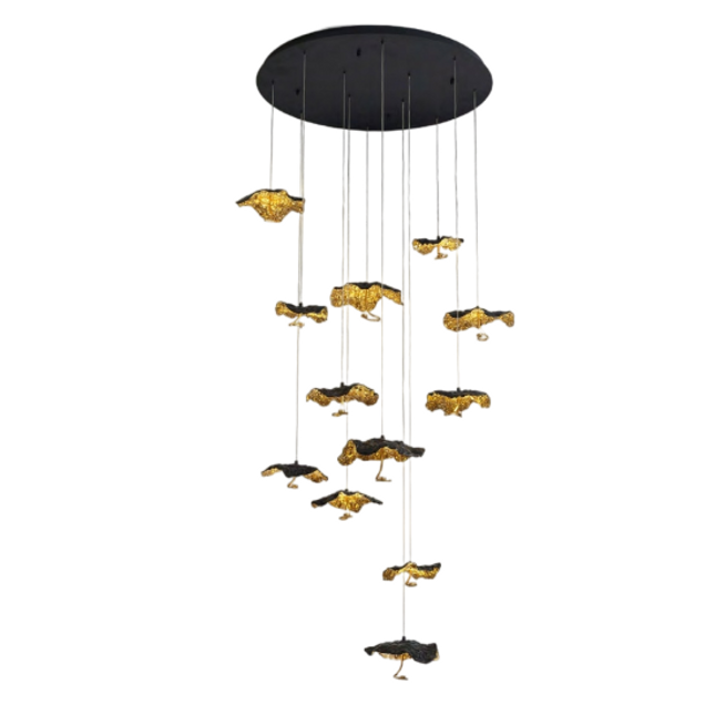 Chandelier HORTISH — designer chandelier, custom lighting by RODESIGNE